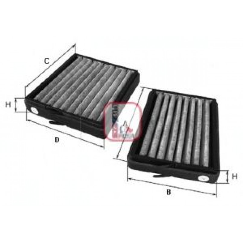 S 4130 CA SOFIMA Фільтр салону